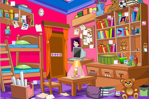 逃离多彩的书房