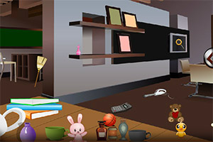 凌乱书房找东西