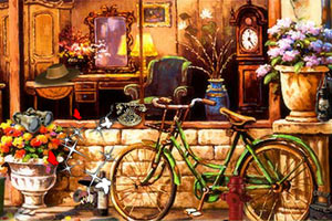 古玩小店找东西