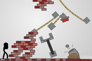 炮击火柴人选关版