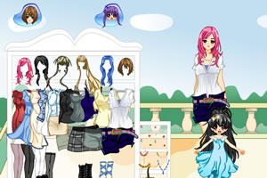 漂亮妈妈乖女儿