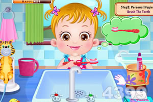 可爱宝贝爱干净