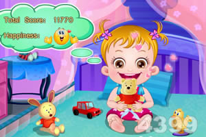 可爱宝贝爱干净