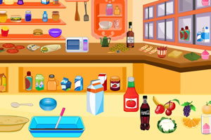 厨房找纸杯蛋糕