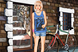 朋克女孩爱装扮