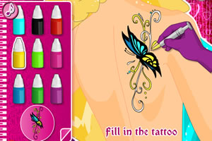 可爱的纹身沙龙