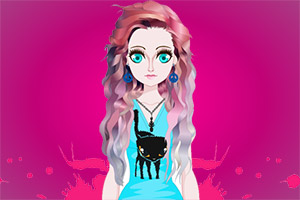 非主流女生美发