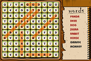 动物单词大搜索