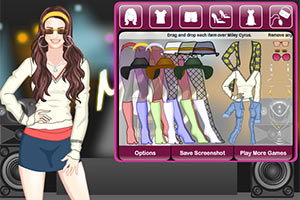 麦莉赛勒斯打扮