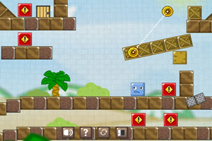 方块进门选关版