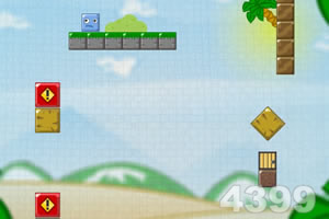 方块进门选关版