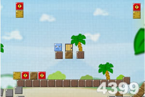 方块进门选关版