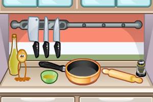 和芭比作猪排大餐