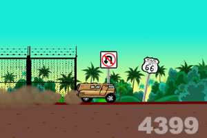 火爆冲锋车无敌版