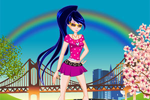 穆萨的郊游装扮