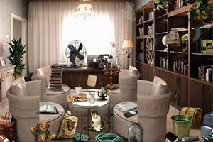 琳达房间找东西