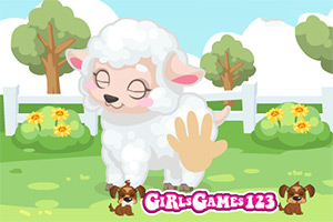 照顾可爱羊咩咩