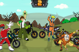 卡通自行车聚会2