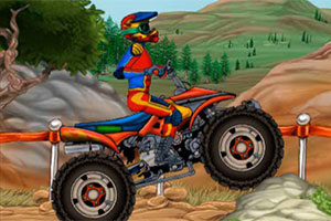 山地四驱摩托赛2无敌版