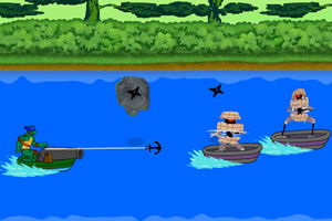 忍者神龟河上激战