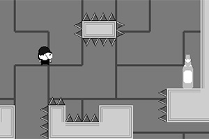 千万不要掉下去