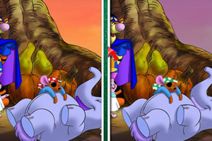 维尼熊电影图片找茬