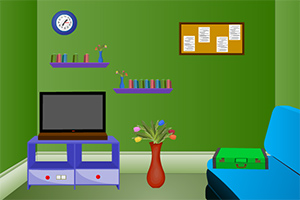 逃离绿色小房间