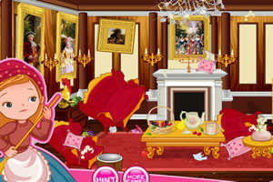 灰姑娘收拾房间