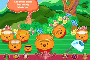 维尼熊纸杯蛋糕