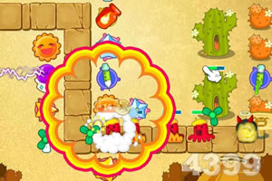 保卫萝卜沙漠模式无敌版