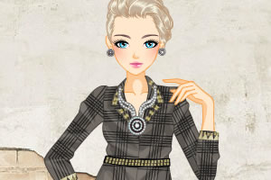 红地毯上的朋克装