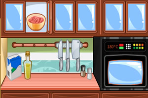 和芭比作肉酱面包