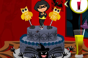 朵拉万圣节蛋糕