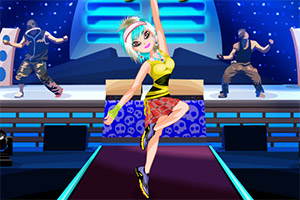 非主流嘻哈舞者