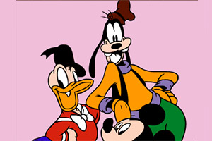 米奇万圣节填色