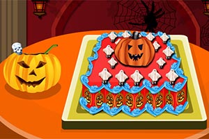 阿拉蕾的万圣节蛋糕