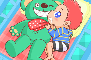 可爱宝贝睡觉觉