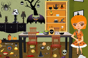 打扫万圣节舞会