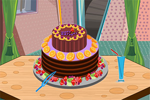 美味水果生日蛋糕