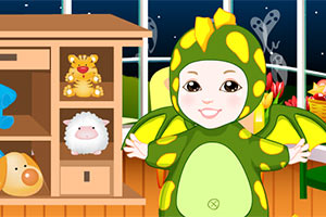 宝贝的万圣节装