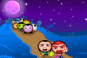 万圣节糖果之夜