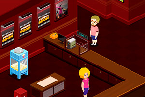 电影院爆米花店