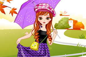 可爱的女孩装扮