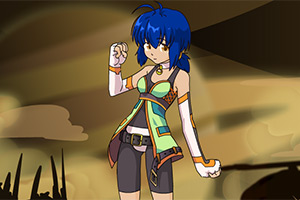 飞行太空的女孩