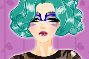 五颜六色的化妆