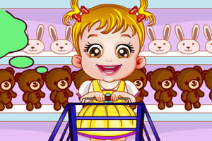 可爱宝贝做甜点