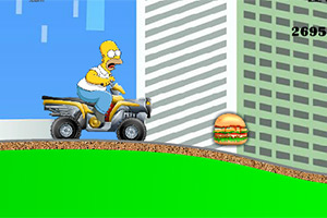 辛普森驾驶摩托