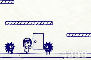 涂鸦女孩逃生选关版