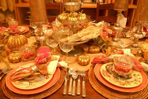 感恩晚宴找东西