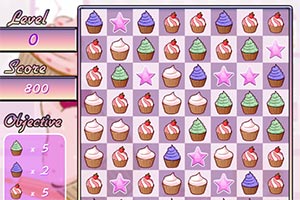 纸杯蛋糕消消看